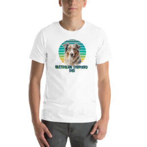 Australian Shepherd Dad Tee