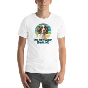 English Springer Spaniel Dad Tee
