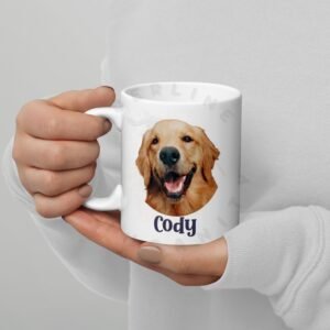 11oz custom personalized dog mug lifestyle mock